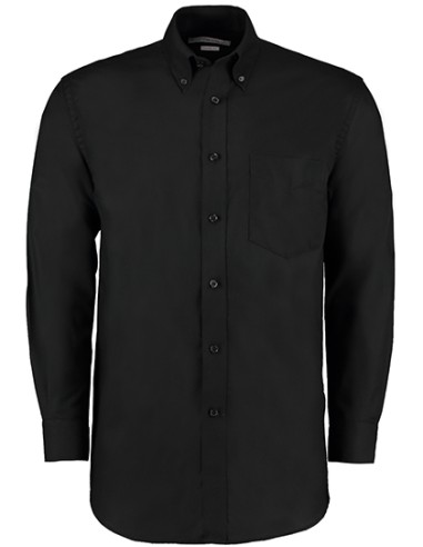 KUS-KK351-Mens Classic Fit Workwear Oxford Shirt Long Sleeve
